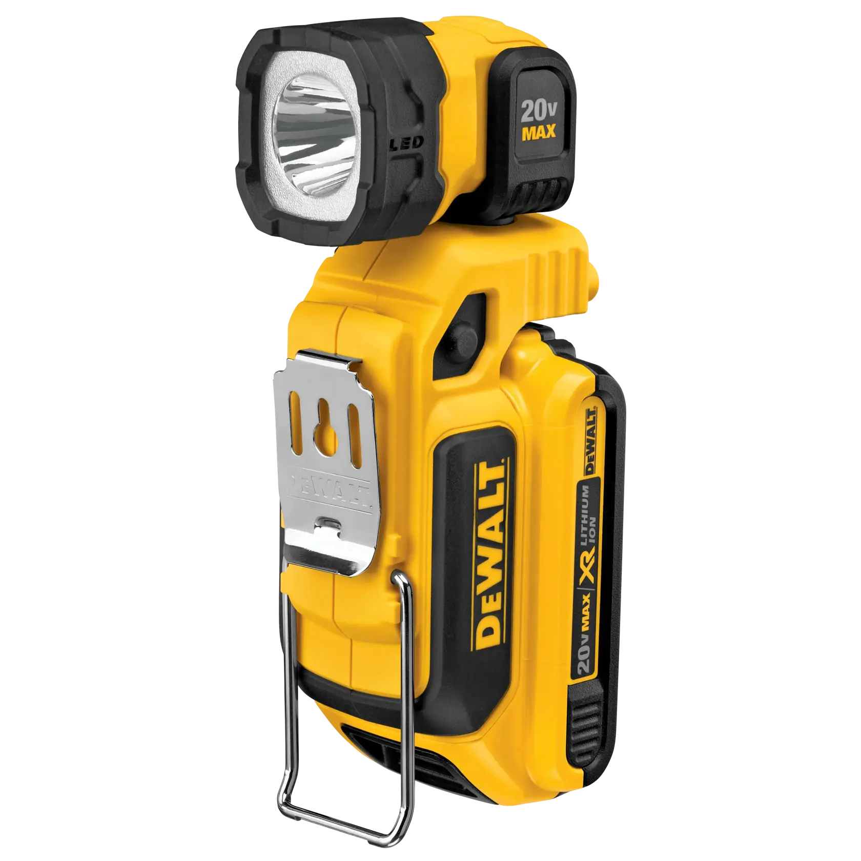 DEWALT 得偉 DCL044 20V MAX LED 工作燈(斜側面)
