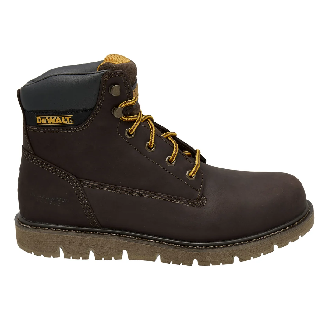 DEWALT 得偉 DWF60074-103-12 蜂蜜色安全鞋(側面)