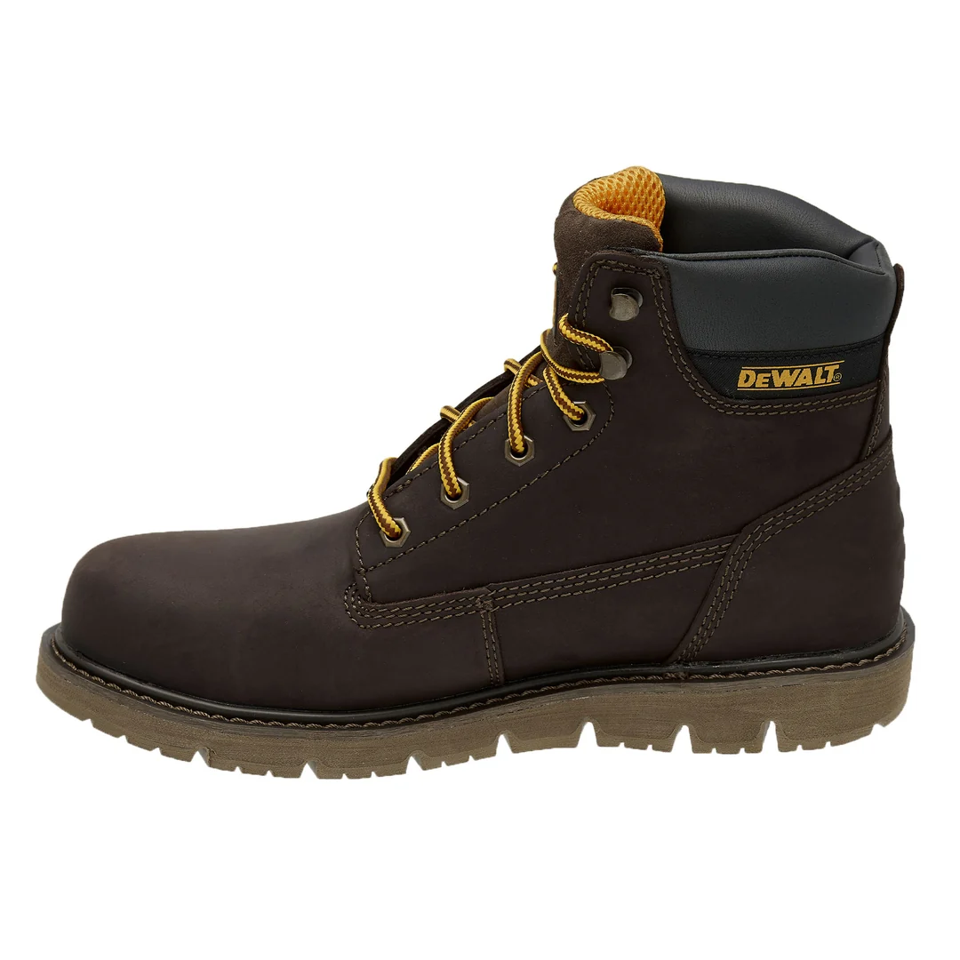 DEWALT 得偉 DWF60074-103-12 蜂蜜色安全鞋(側面)