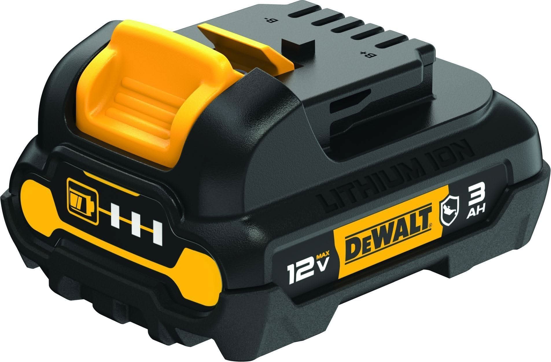 DEWALT 得偉 DCB124 12V MAX 3.0Ah 鋰電池(斜角)
