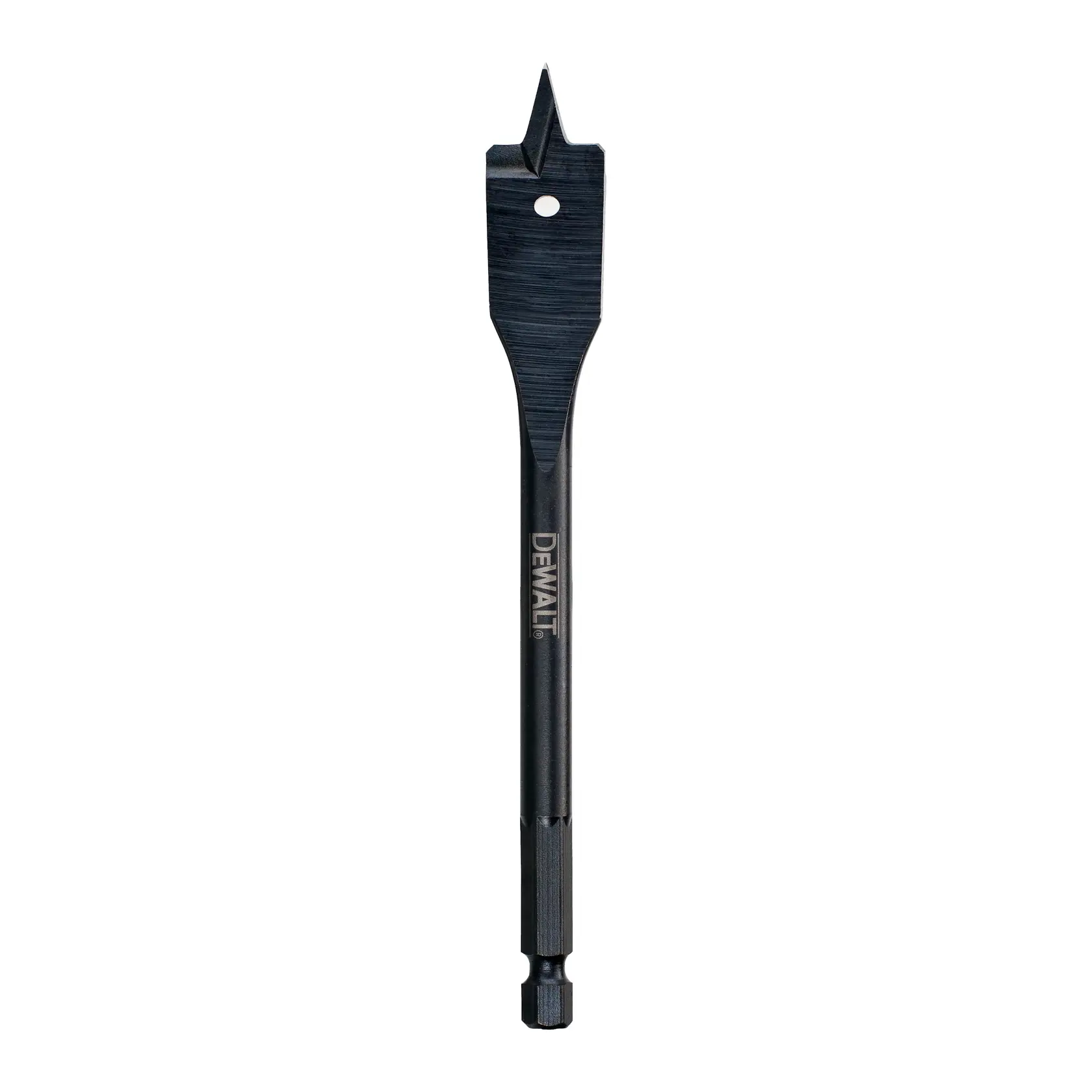 DEWALT 得偉 DT4771-QZ 25.0 × 152 mm 六角柄木工扁鑽頭白底產品圖