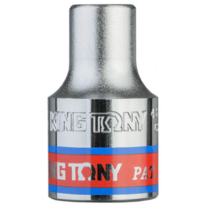 KING TONY 433510S 外觀示意正面;來源頁列 433510SR,不作版本等同承諾;本款為 1/2 吋方頭、5/16 吋六角套筒,按一顆出售