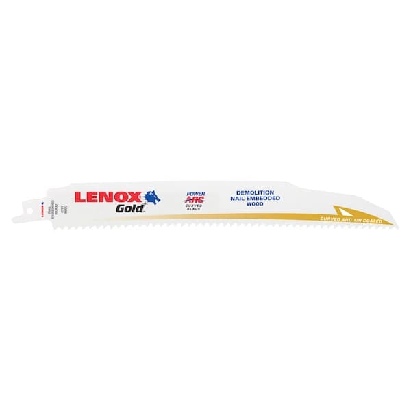 LENOX 狼牌 LE-966GR-5 美國製造 鍍鈦軍刀鋸片9吋x6T 五片裝(LET21090966GR)