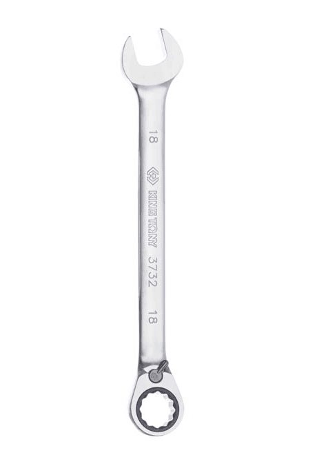 KING TONY 373222M Reversible Ratcheting Combination Wrench 22 mm