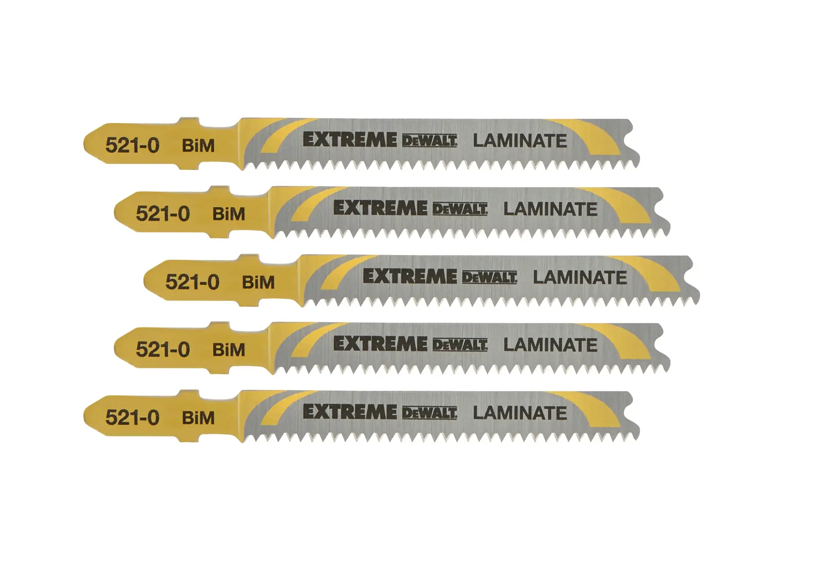 DEWALT 得偉 DT2080-QZ 特級雙金屬層板用曲線鋸片 82 mm