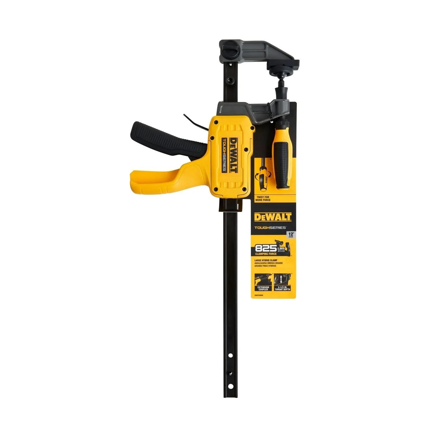 DEWALT 得偉 DWHT83600 12吋 拉力鉗(正面)