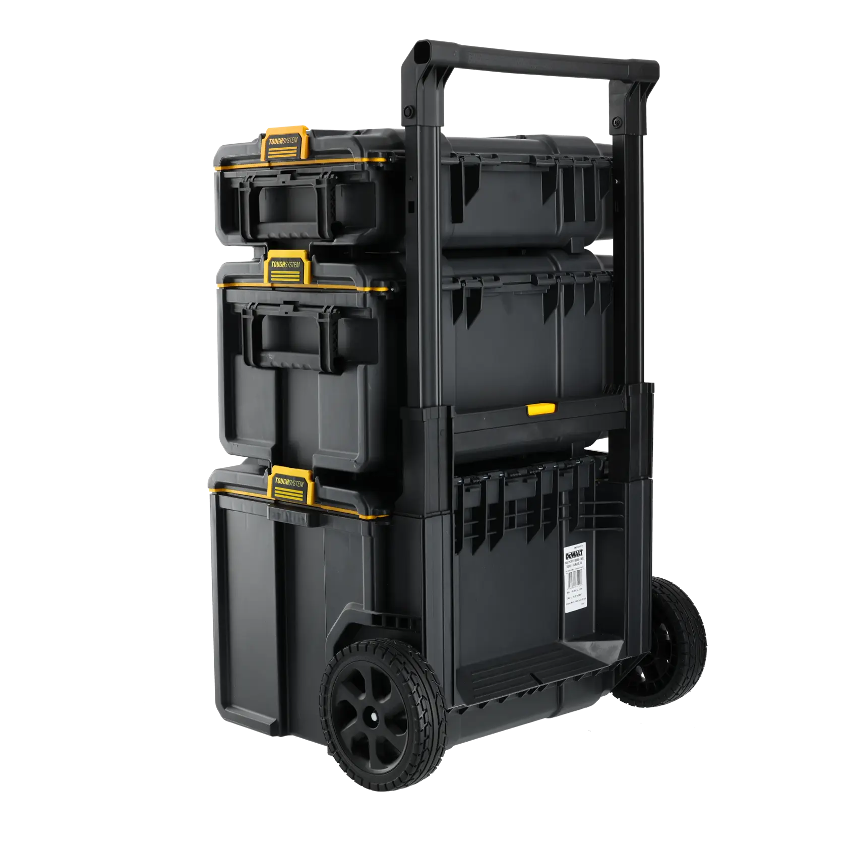 DEWALT 得偉 DWST83402-1 硬漢2.0 三件套工具收納套裝(三合一推車組合,斜角)