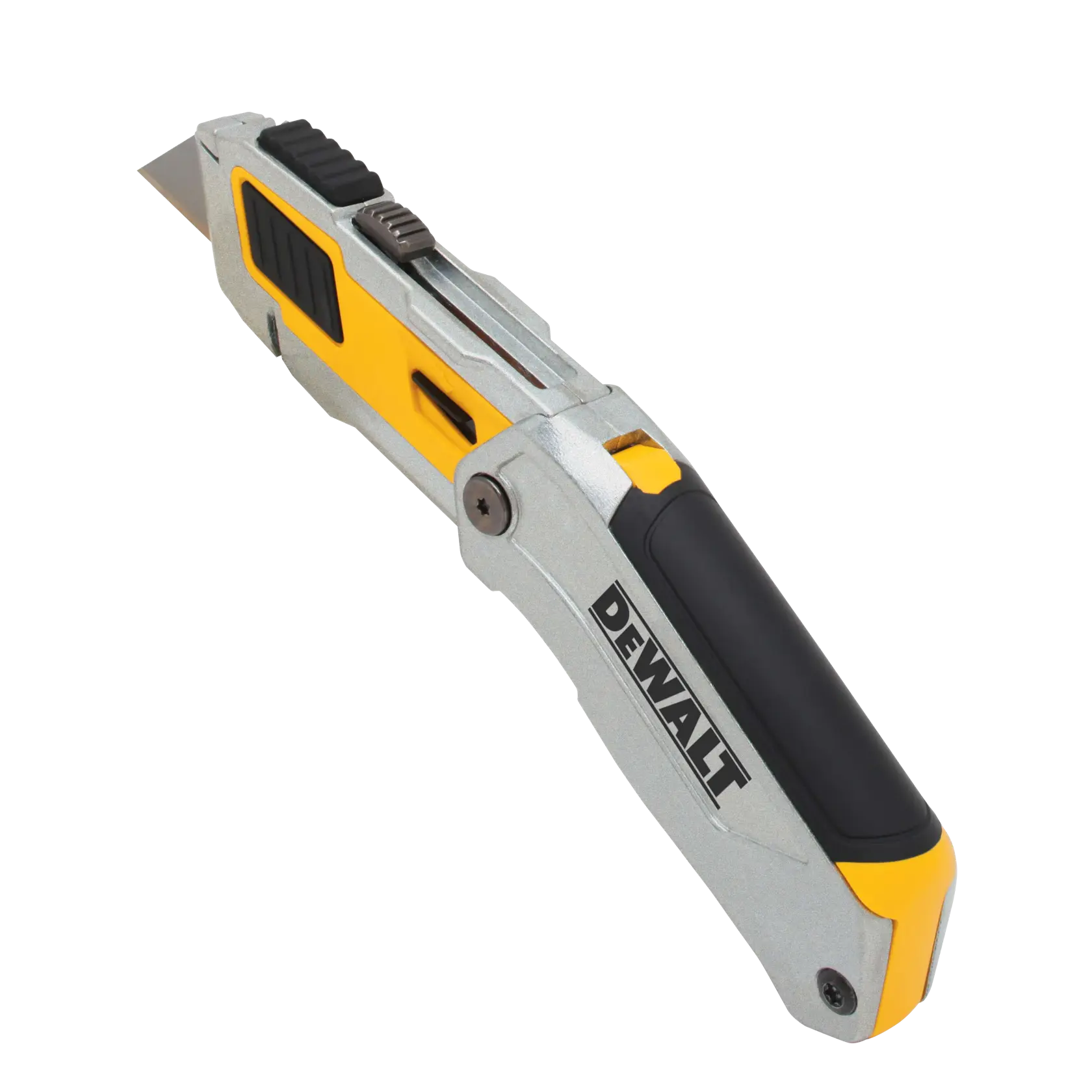 DEWALT 得偉 DWHT10296 折疊可伸縮萬用刀(三角度正面)