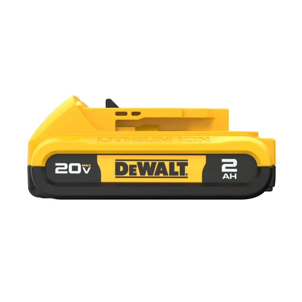 DEWALT 得偉 DCB203 20V MAX 2.0Ah 鋰電池(側面)