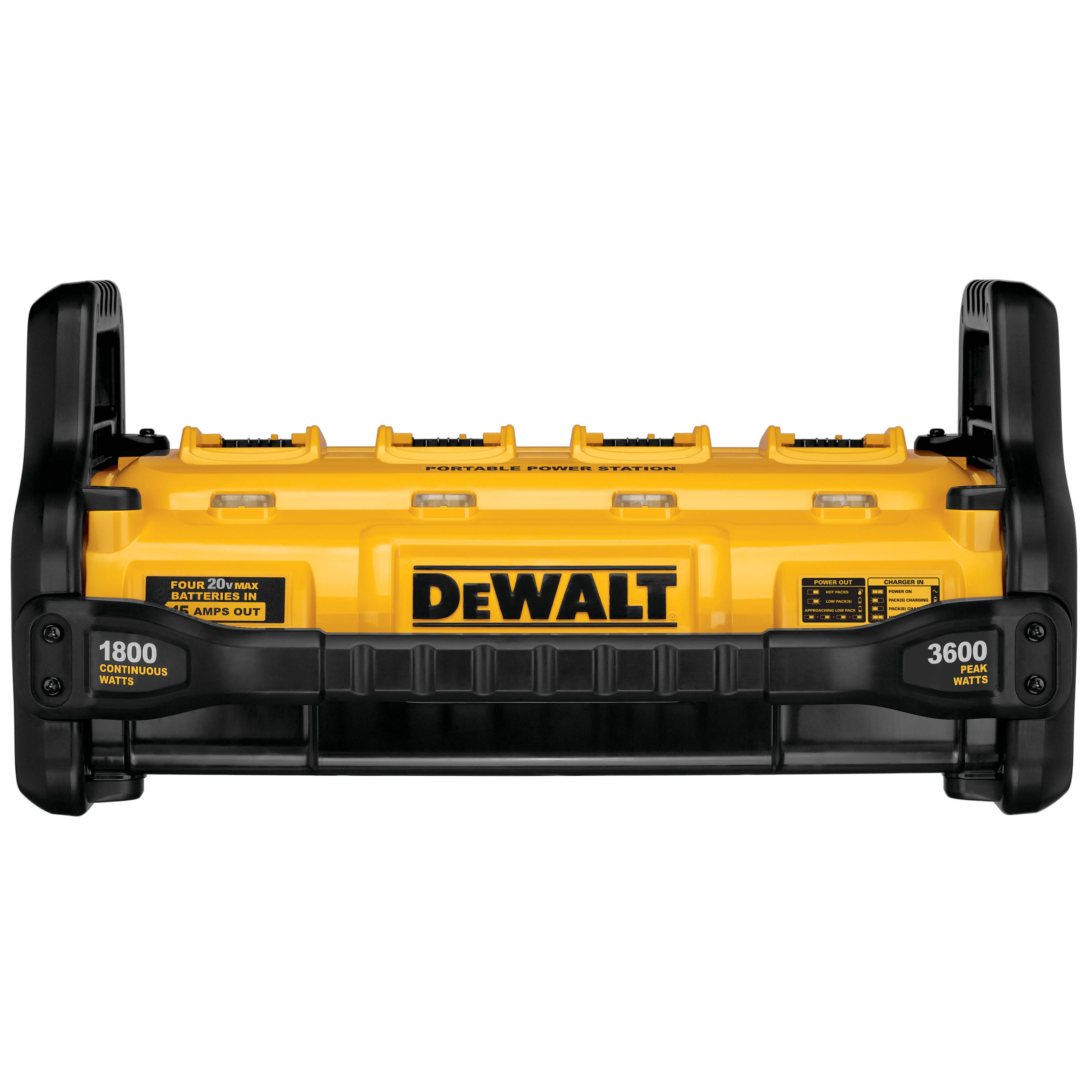 DEWALT 得偉 DCB1800B 1800W 電源供應站(正面)