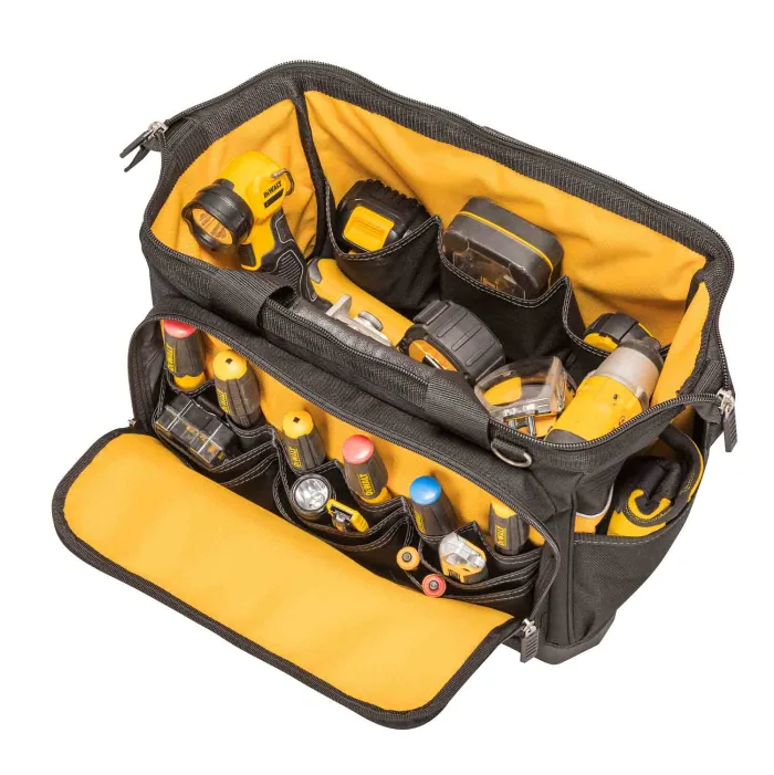DEWALT 得偉 DWST82991-1 TSTAK 工具袋(打開內部間隔細節)