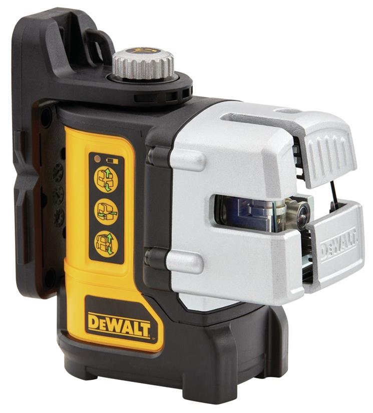DEWALT 得偉 DW089LGK 12V 綠色十字線雷射墨線儀(三向角度)