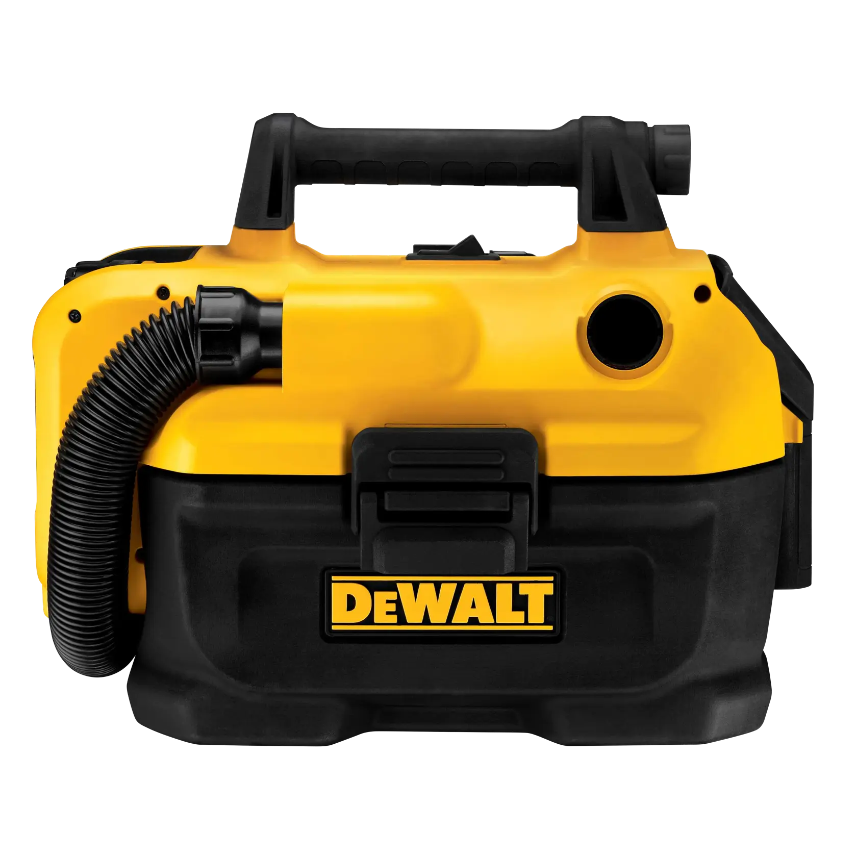 DEWALT 得偉 DCV580N 充電式乾濕兩用吸塵器(空機)正面圖