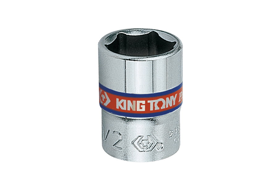 KING TONY 233508S 1/4吋驅動英制六角標準套筒 1/4吋