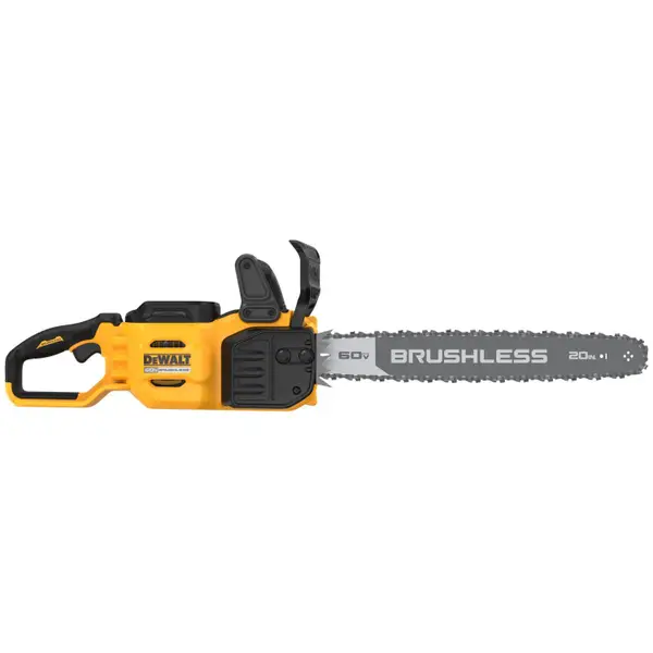 DEWALT 得偉 DCCS677 60V MAX 20吋無碳刷鏈鋸機(側面)