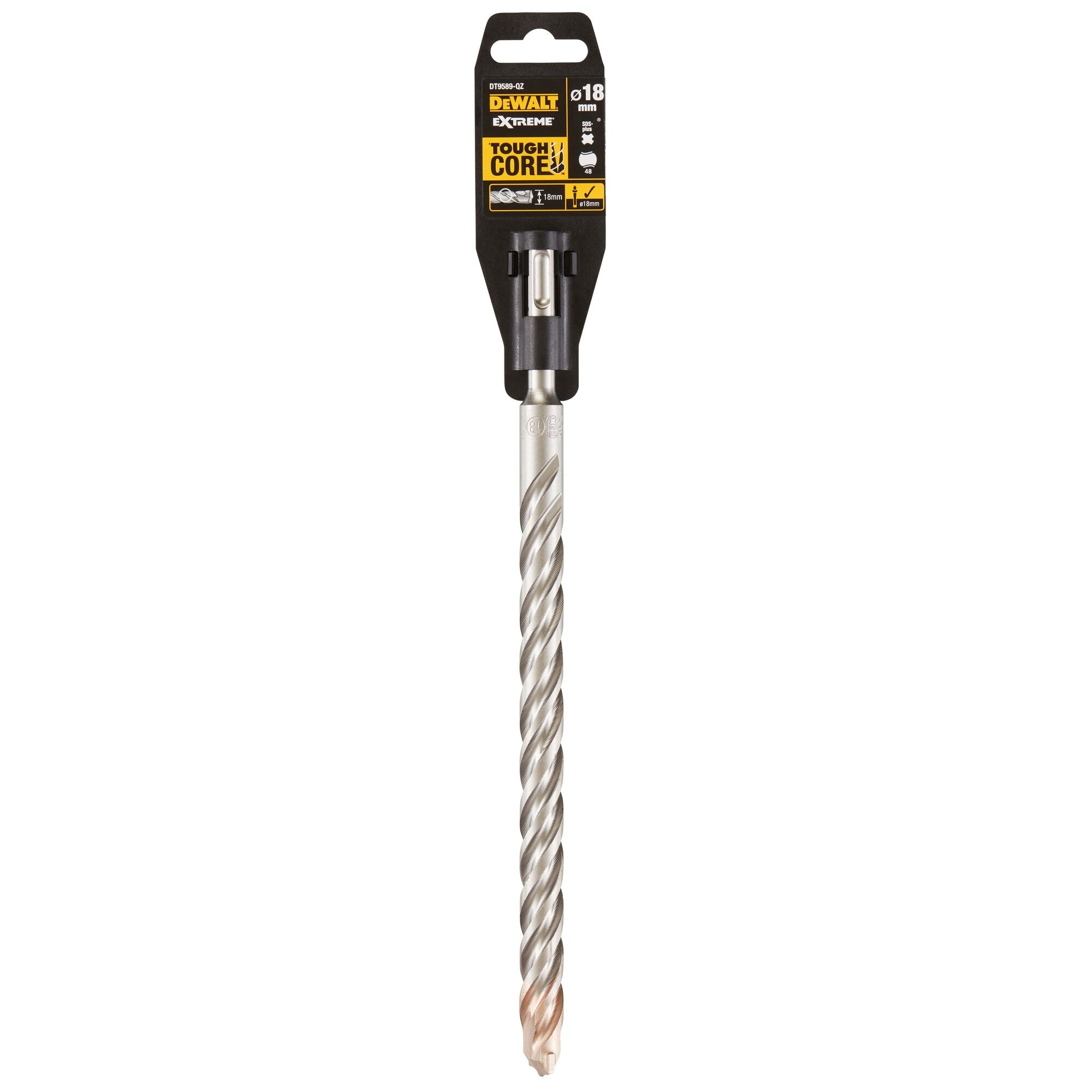 DEWALT 得偉 DT9589-QZ 包裝及 18 mm SDS-Plus 水泥鑽咀