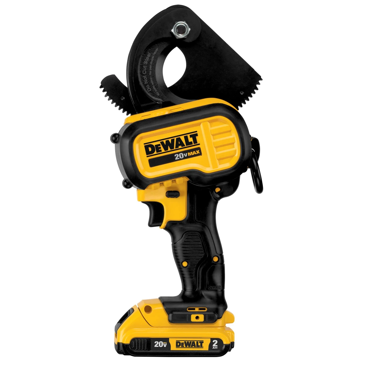 DEWALT 得偉 DCE150D1K 20V 電纜切割機(側面)
