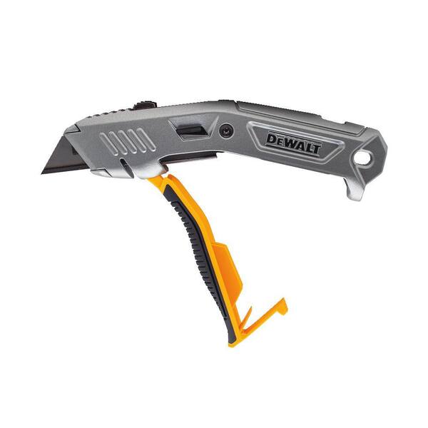 DEWALT 得偉 DWHT10319 金屬可伸縮萬用刀(收納艙打開細節)