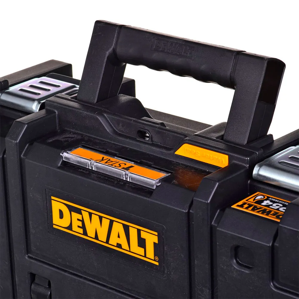 DEWALT 得偉 DWST83345-1 上掀式工具箱(提手及標籤細節)