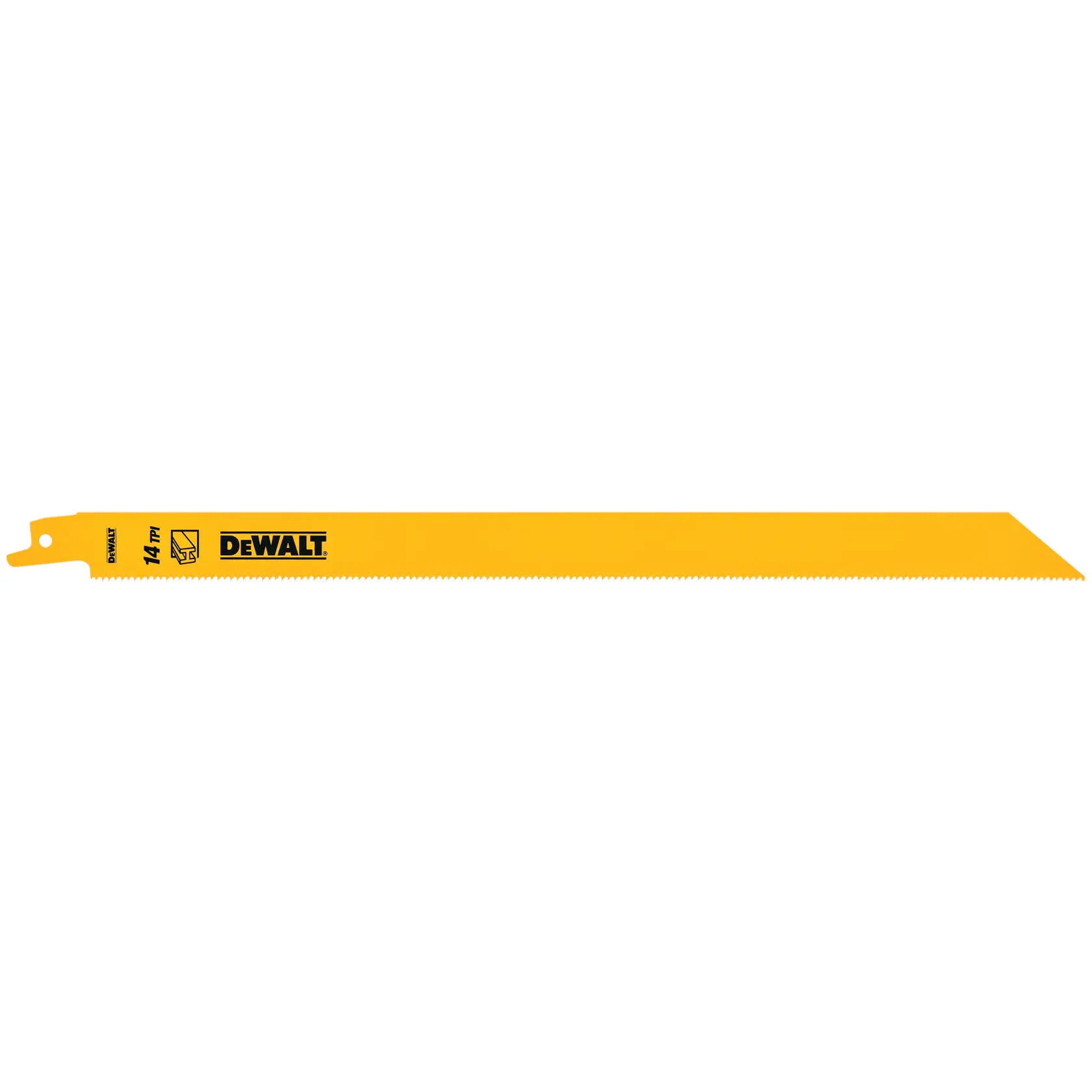 DEWALT DT2355-QZ 305 mm 雙金屬往復鋸片白底產品圖