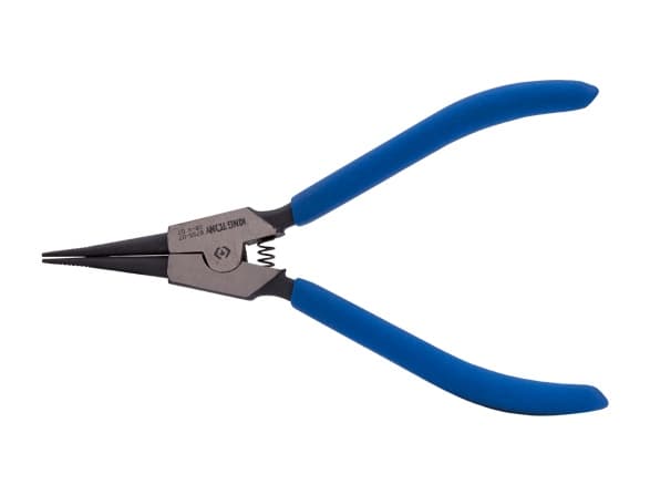KING TONY 67SS-07 Japanese-Type External Straight Circlip Pliers, 7 in