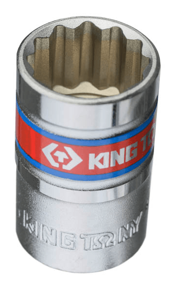KING TONY 433022S 1/2-inch Drive 11/16-inch 12-point Standard Socket