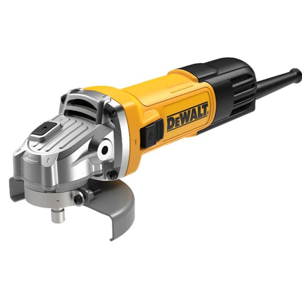 DEWALT 得偉 DWE750 系列 750W 4 英吋砂輪機(斜側面)