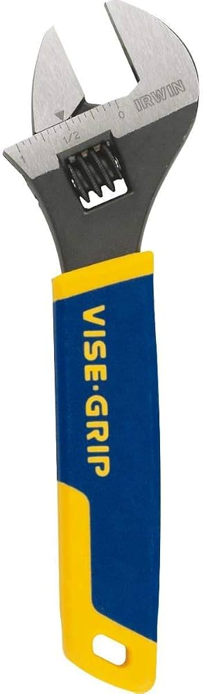 IRWIN 10505486 VISE-GRIP 6吋膠柄活動扳手(正面)