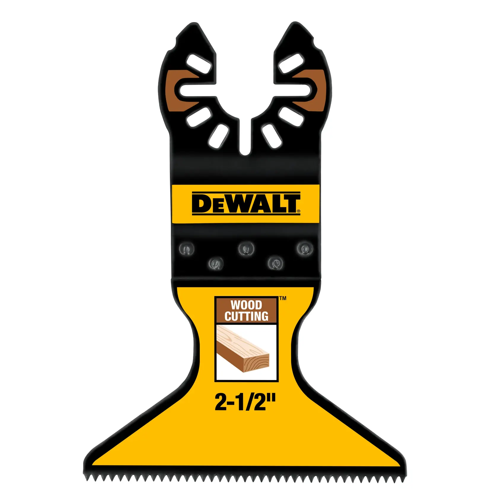 DEWALT 得偉 DWA4207 直切刀片 2-1/2吋 木材切割用(正面)