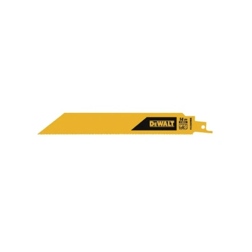 DEWALT 得偉 DWAR9114 9吋14T 雙金屬重型軍刀鋸片(正面)