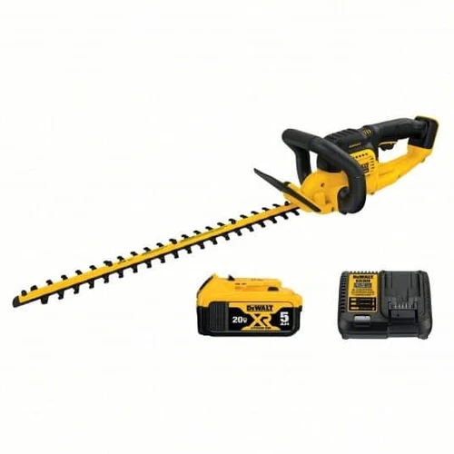 DEWALT 得偉 DCHT820P1 20V 充電式籬笆剪 套裝(主機、5.0Ah 電池及充電器)