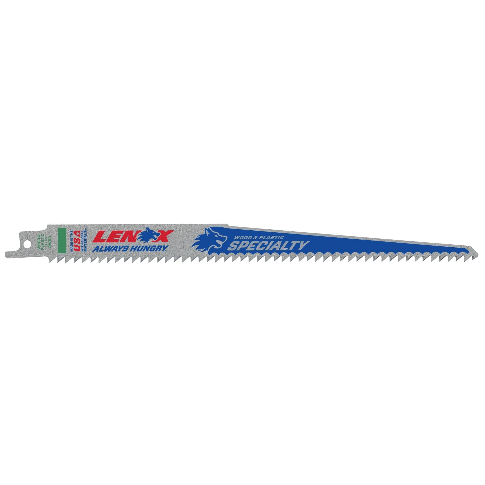 LENOX 狼牌 LE-121029W6R 超鋒利多面研磨鋸齒軍刀鋸片 229mmx6T