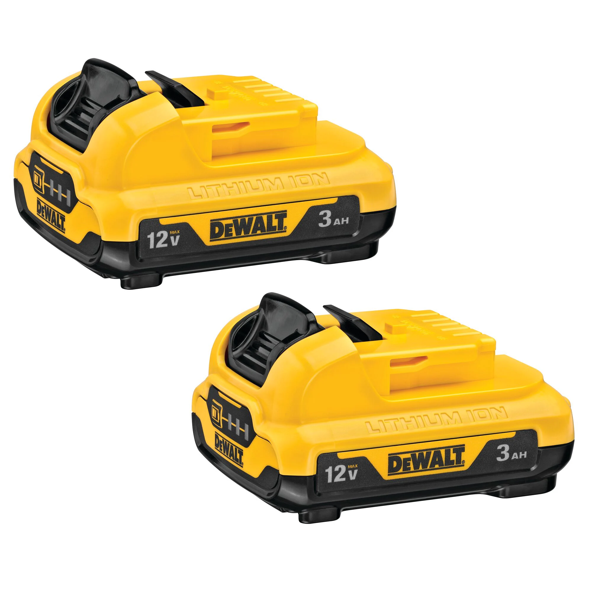 DEWALT 得偉 DCB124 12V MAX 3.0Ah 鋰電池(斜角)