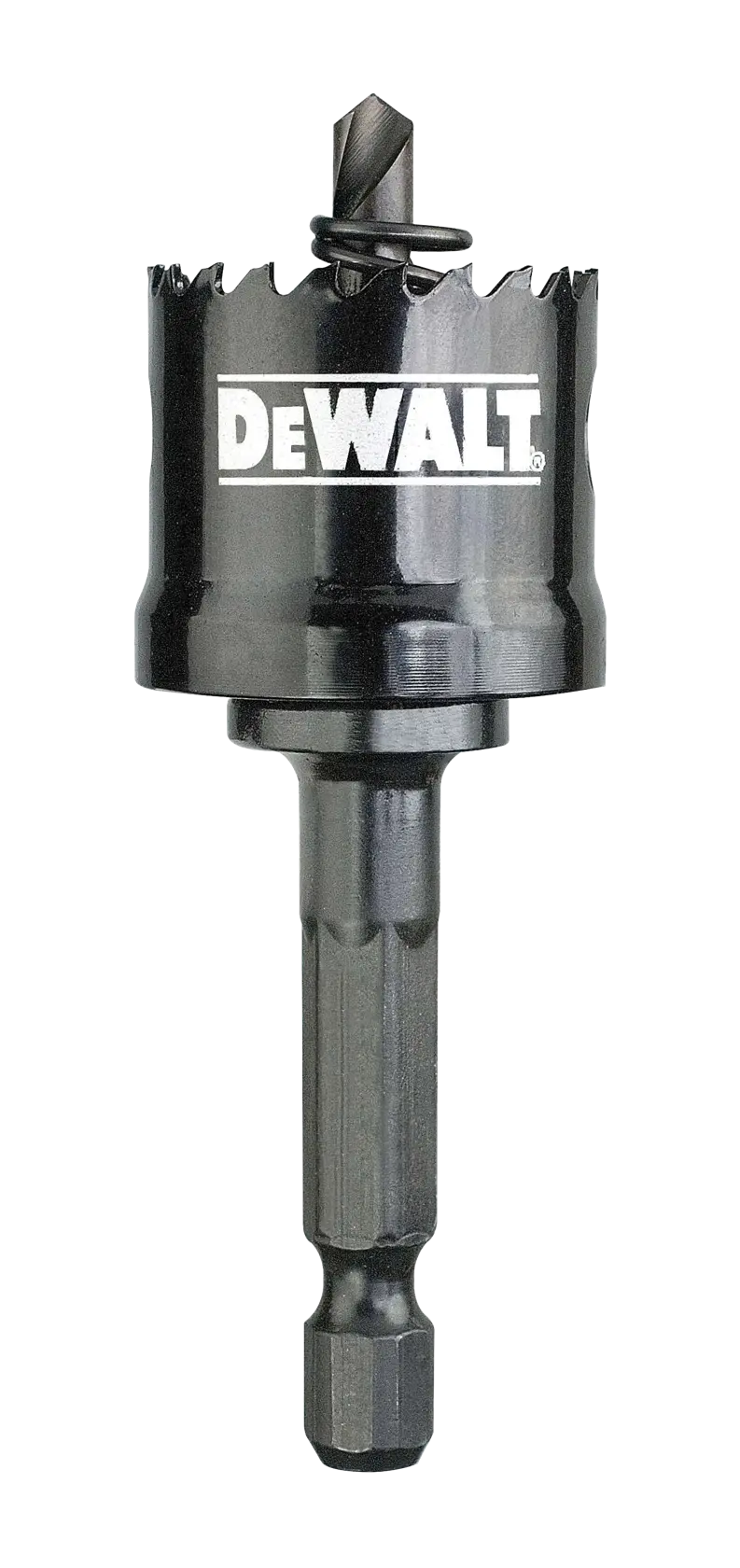 DEWALT DT8253-QZ 六角柄圓穴鋸正面產品圖