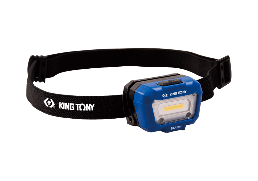KING TONY 9TA521 感應頭燈及黑色頭帶,為 P9TA5002 套裝的部分配件,非完整套裝照片
