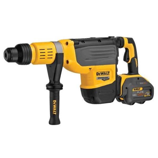 DEWALT 得偉 DCH773Y2K 60V 無碳刷五溝二用電鎚鑽(4.0Ah)
