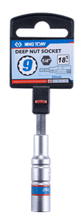 KING TONY 金統立 76B809MBD1 9mm 十二角電動深孔起子頭套筒,原廠吊卡包裝