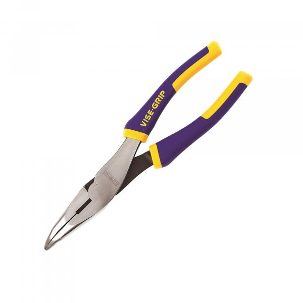 IRWIN VISE-GRIP 10505506 8吋彎嘴鉗 200mm(斜角正面)