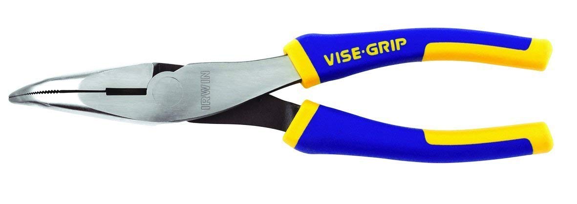 IRWIN VISE-GRIP 10505506 8吋彎嘴鉗 200mm(側面)