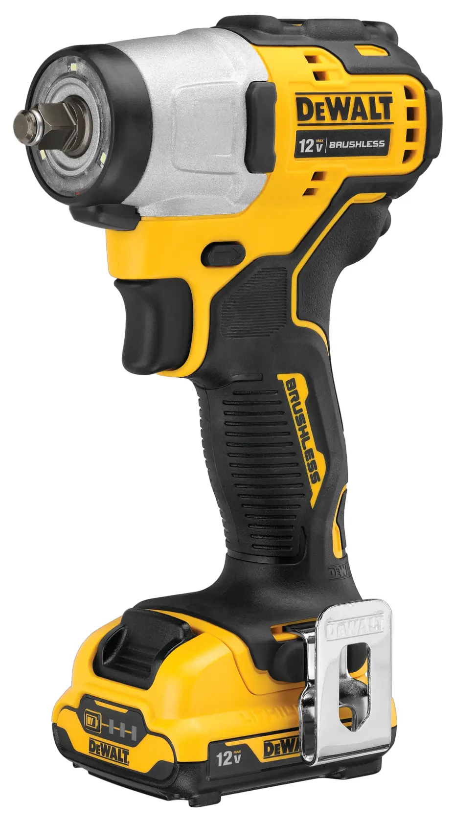 DEWALT 得偉 DCF902 12V 無碳刷3分衝擊扳手(三角度)