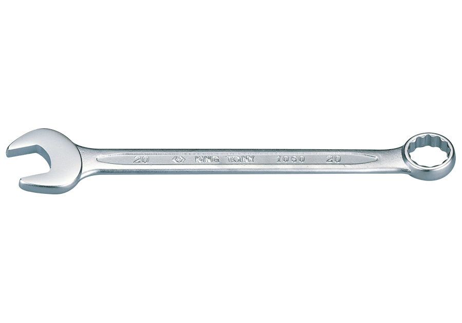 KING TONY 1060 系列梅開扳手原廠示意圖,圖上標記為 20,本款 1060-19 為 19 mm