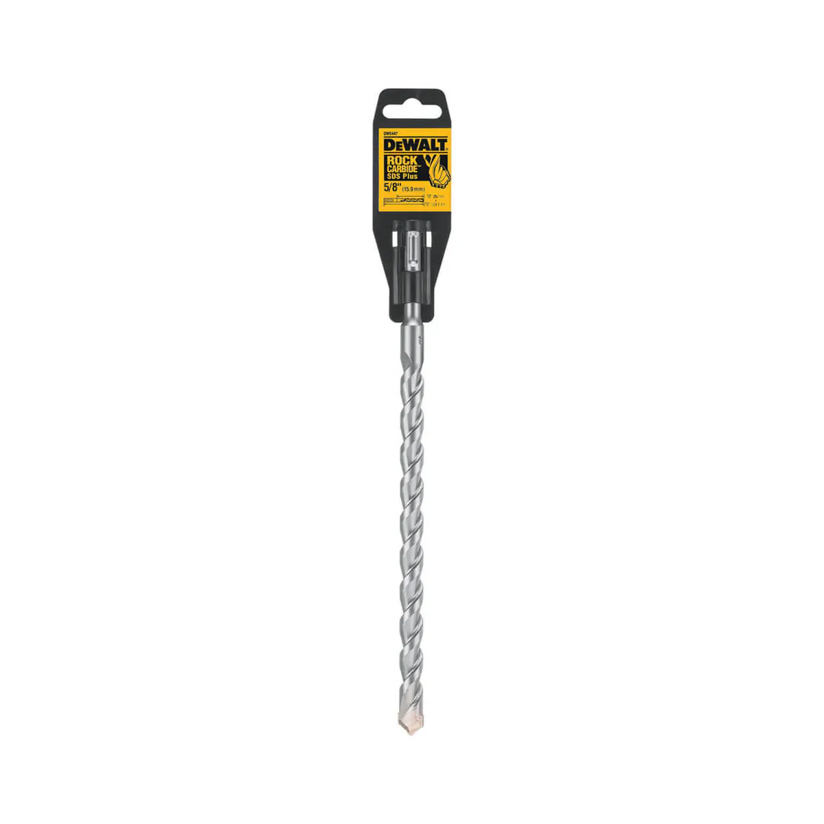 DEWALT 得偉 DW5448-B01 5/8"X450四溝二刃水泥鑽頭