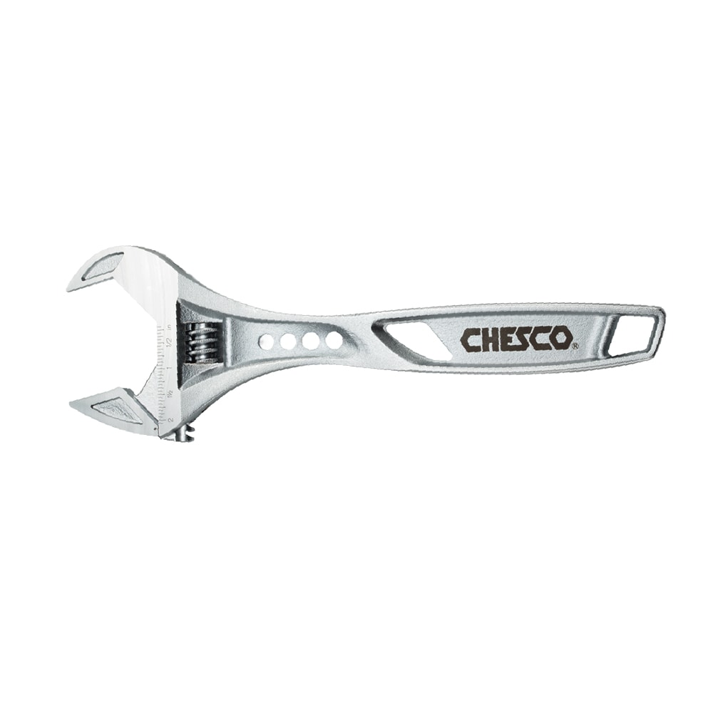 CHESCO CH-CH43 重型可調扳手 10 吋 43mm 大開口 白底產品圖(台灣製造)