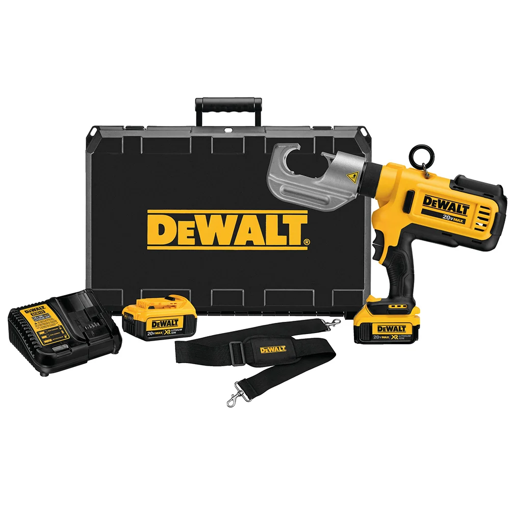 DEWALT 得偉 DCE300M2 20V 電纜夾鉗套裝(連工具箱、充電器、電池及背帶)