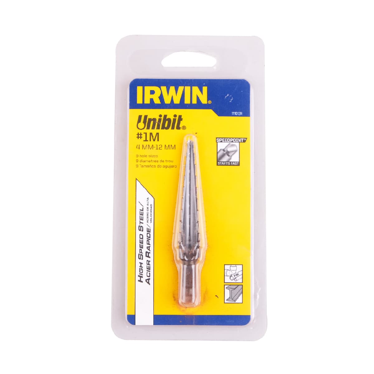 IRWIN T11101 Step Drill Bit 1M Made in USA