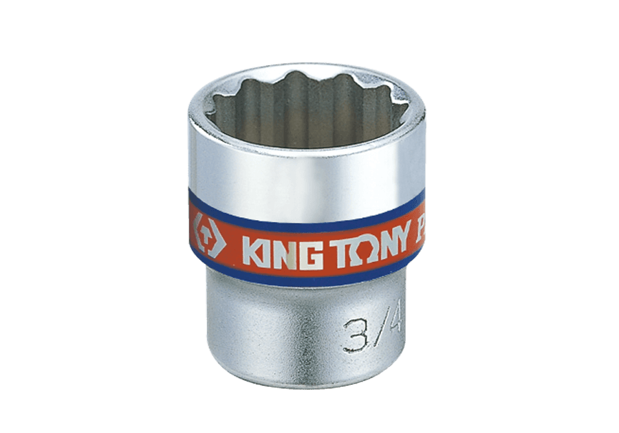 KING TONY 333028S 3/8-Inch Drive 7/8-Inch 12-Point Standard Socket