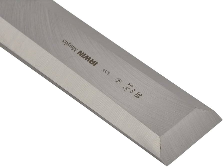 IRWIN Marples MS500 木工鑿 3/8吋 10mm 刀刃刻字細節
