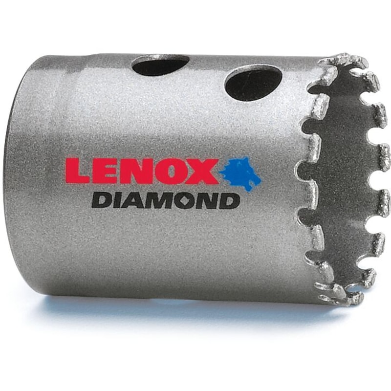 LENOX 狼牌 LE-1211824DGHS 鑽石標準式圓穴鋸 38mm 白底產品圖