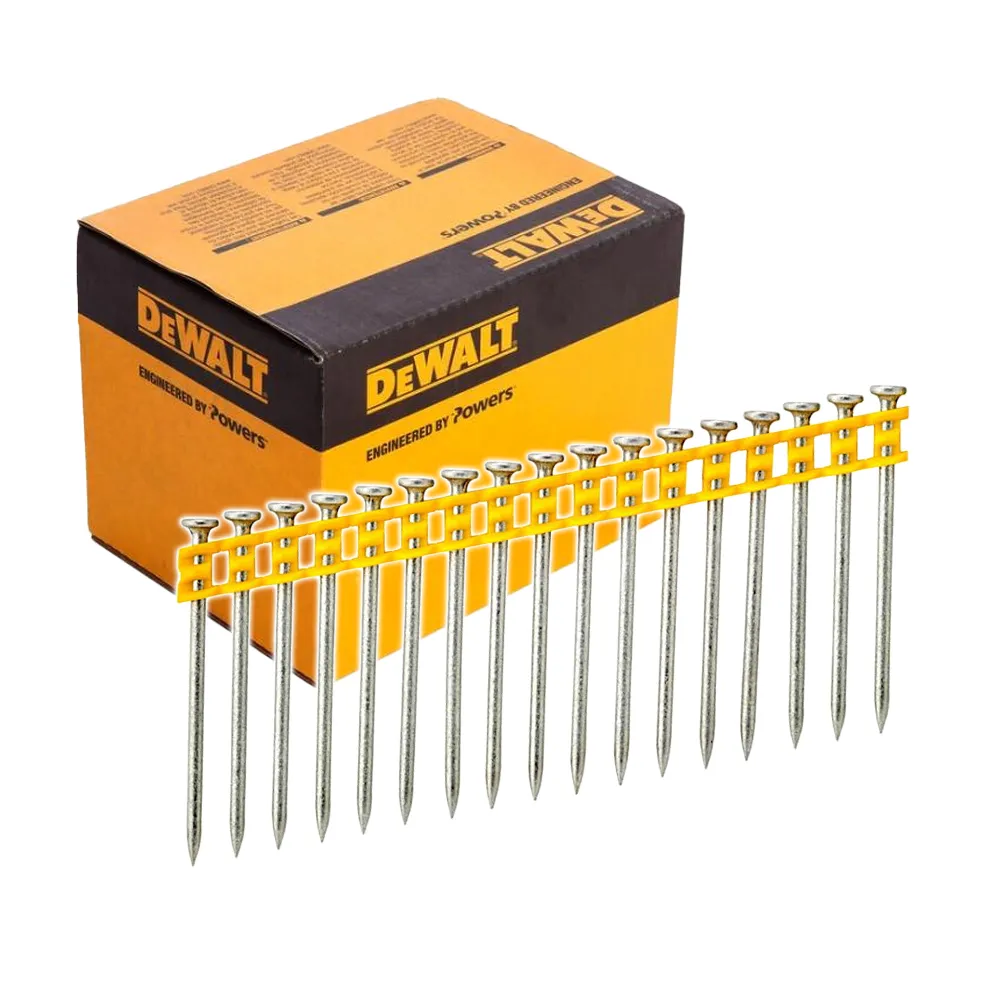 DEWALT DCN8901057 57 毫米 × 2.6 毫米標準混凝土釘及包裝盒