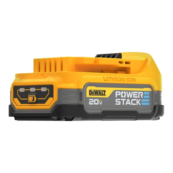 DEWALT 得偉 DCBP034 20V MAX POWERSTACK 1.7Ah 鋰電池(側面)